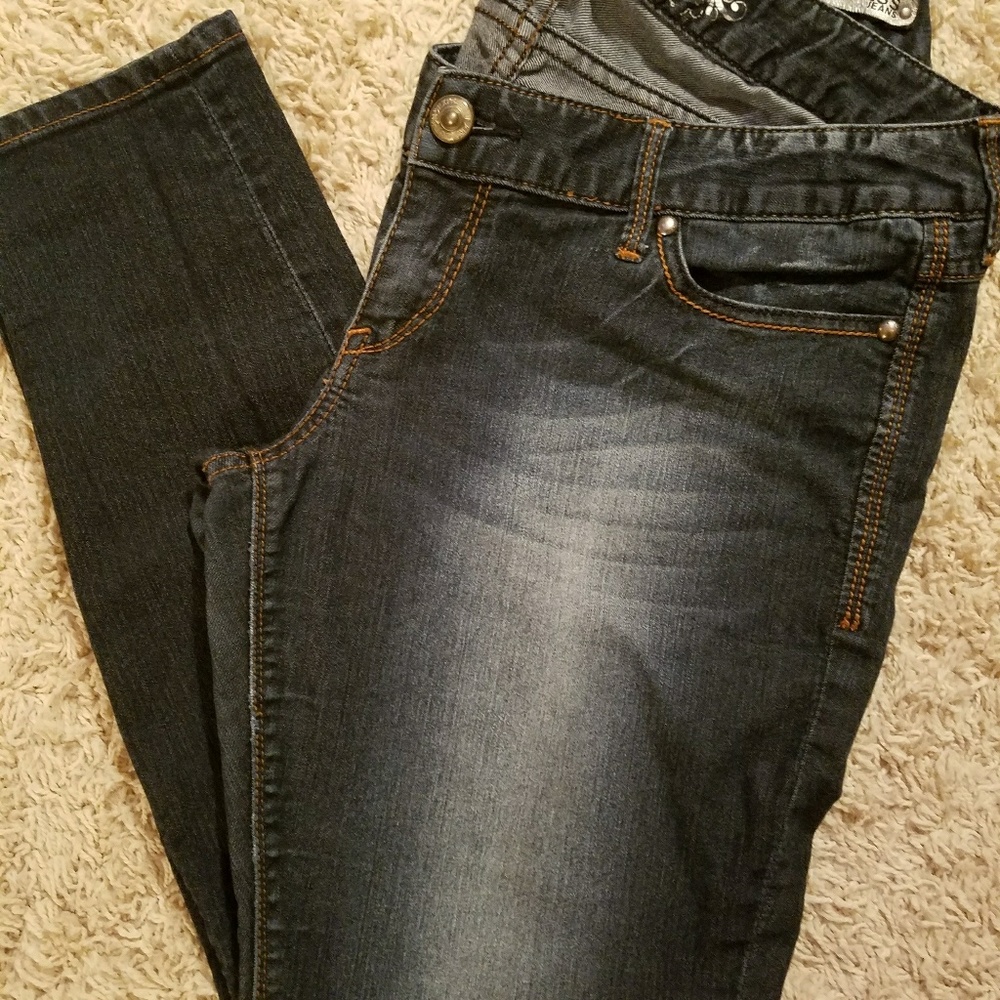 *SOLD* EXPRESS skinny jeans - Picture 3 of 3